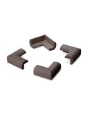 Protector cantos acolchado marron 5002-4-001 (blister 4 unid.) inofix
