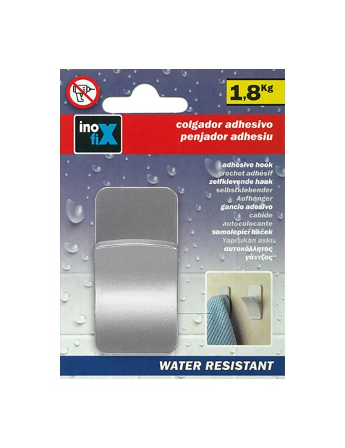 Colgador resistente al agua modelo rama cromo (blister)