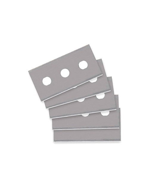 Repuesto cuchillas rascavidrios, blister 5 uds