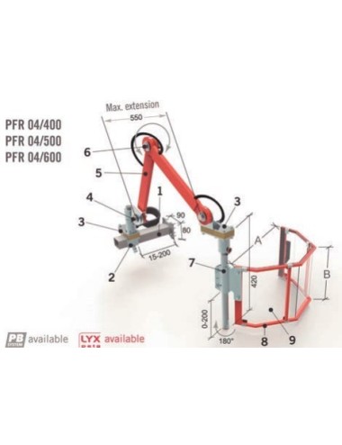 PROTECTOR FRESADORA PFR 04/600