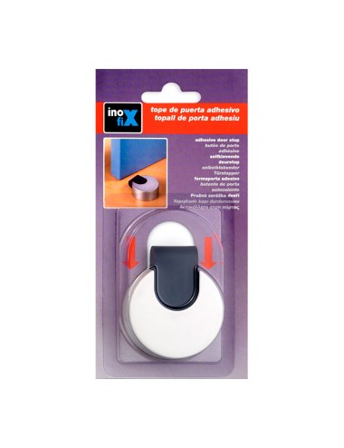 Tope adhesivo blanco (blister) inofix