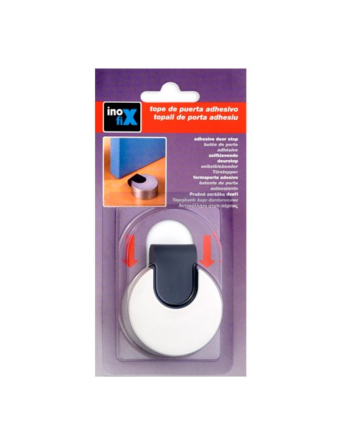 Tope adhesivo blanco (blister) inofix