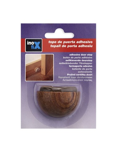 Tope madera adhesivo sapelly (blister) inofix