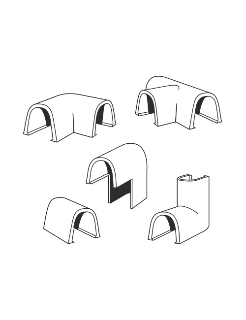 Enlaces surtidos para cablefix 2201, blister 10 unidades