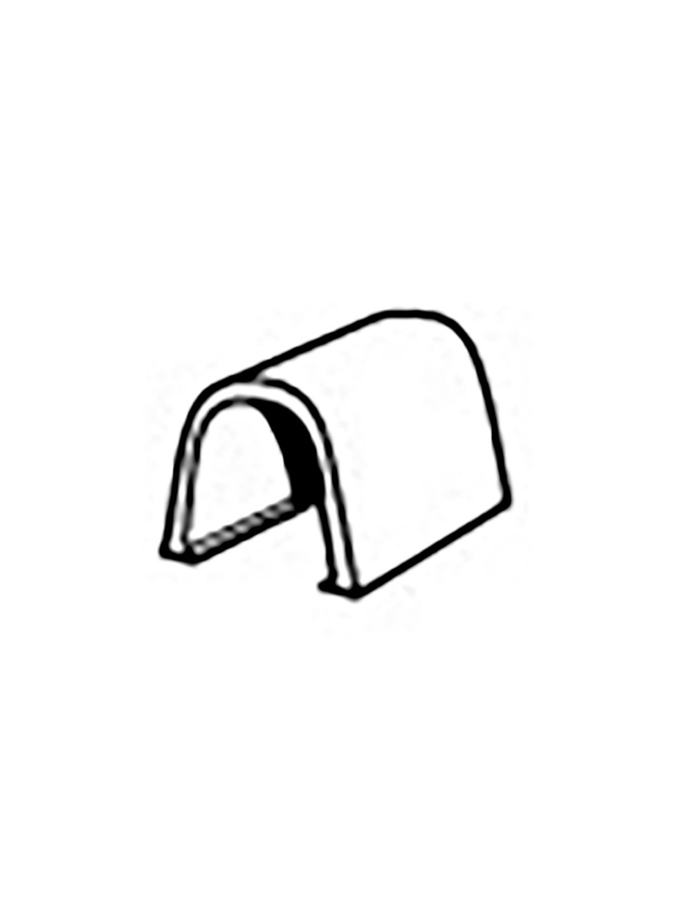 Enlaces recto para cablefix 2201 (blister 10 unid.) inofix