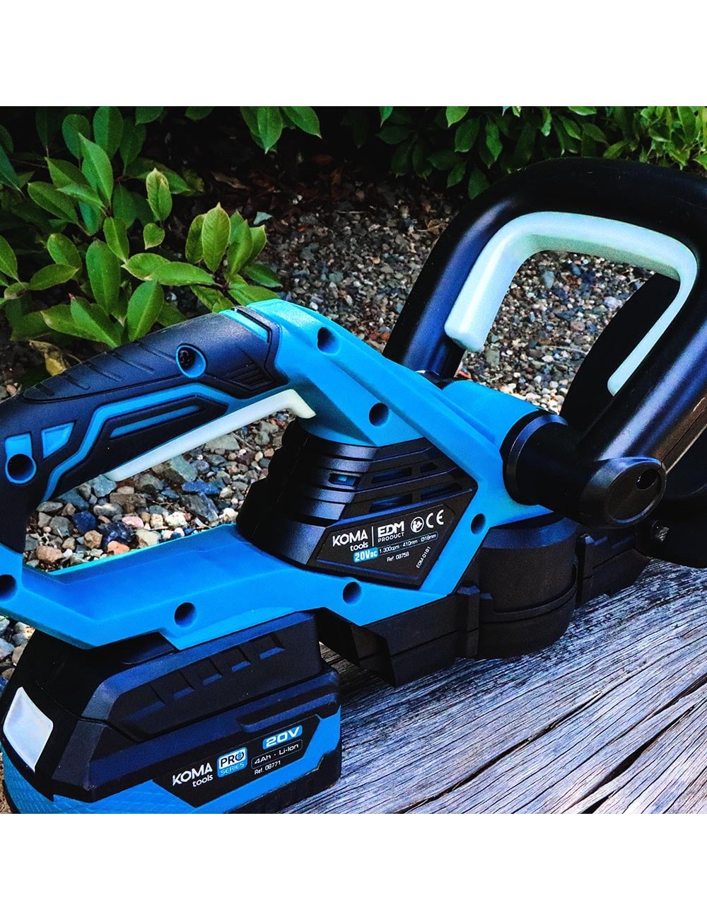 Cortasetos 20 v (sin batería ni cargador) 19,5 x 75 cm