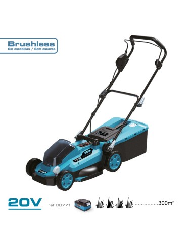 Cortacésped 20v (sin batería ni cargador) 97 x 93 cm