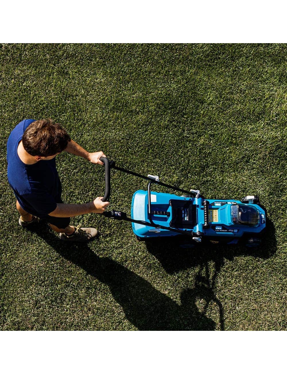 Cortacésped 20v (sin batería ni cargador) 97 x 93 cm