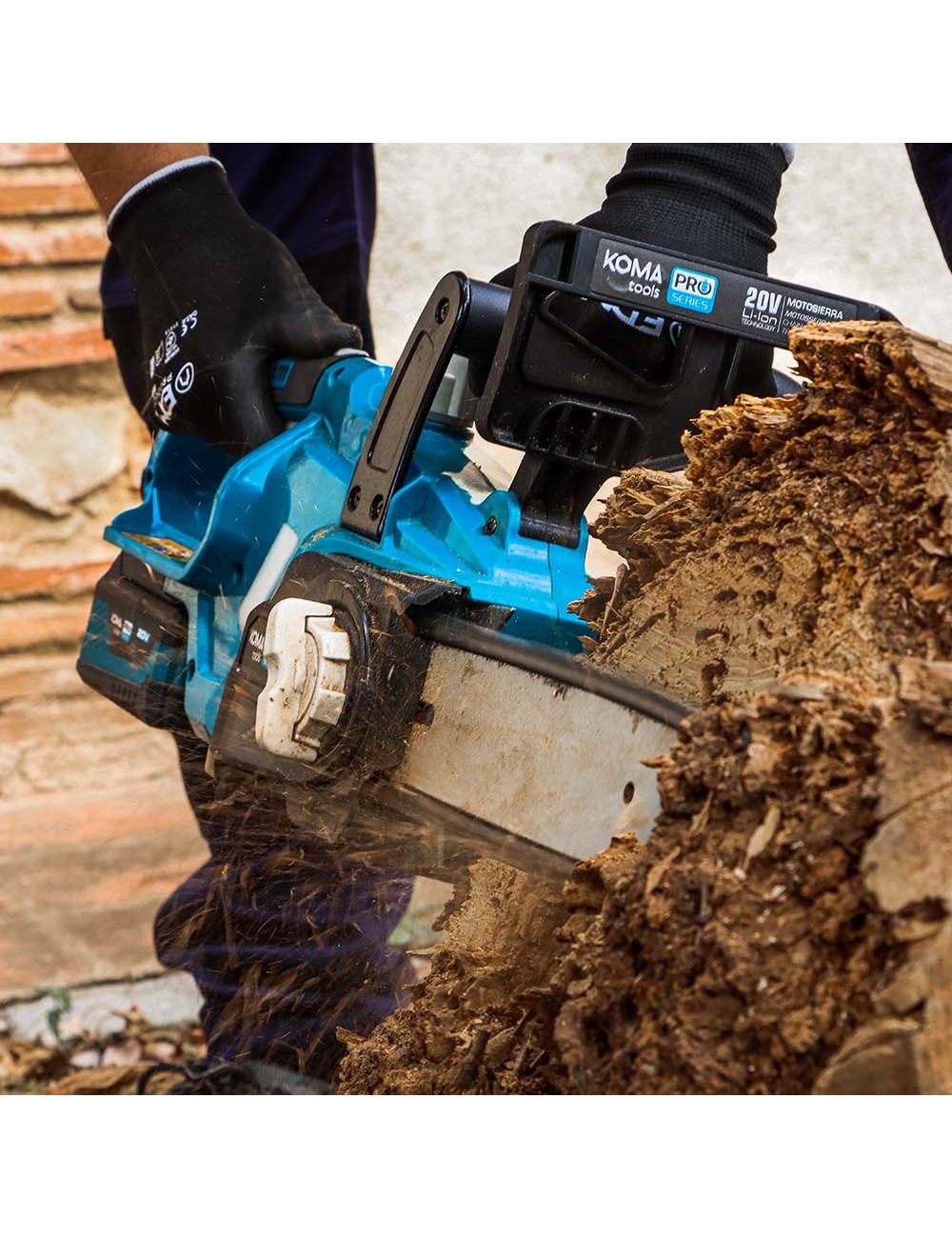 Motosierra 20 v (sin batería ni cargador) 63 x 23,2 cm