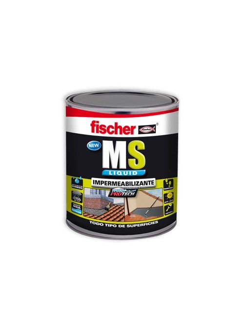 Impermeabilizante ms liquido gris 1 kg