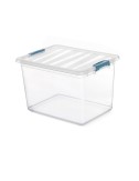 Caja katla transparente 20 l con asas ergonomicas 39 x 29 x 25,5 cm