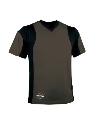Camiseta java fango/negro talla l