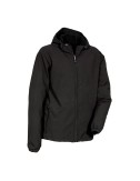 Cazadora softshell vannas negro talla s