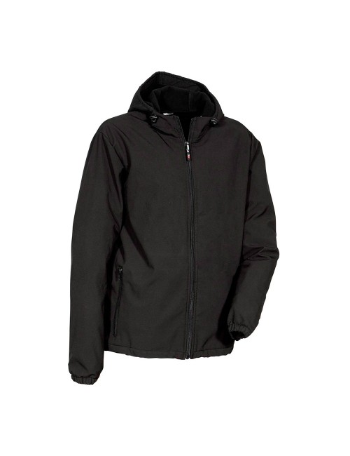 Cazadora softshell vannas negro talla l