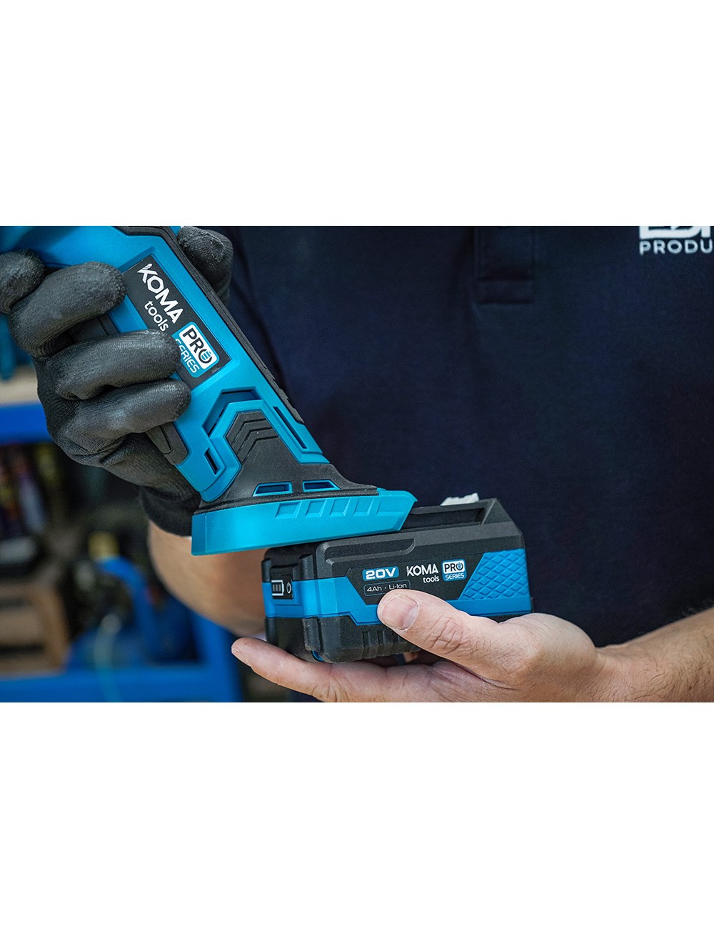 Kit amoladora 20 v con 1 bateria 4.0ah y cargador 08772. 28,9 x 27 cm. pro series battery