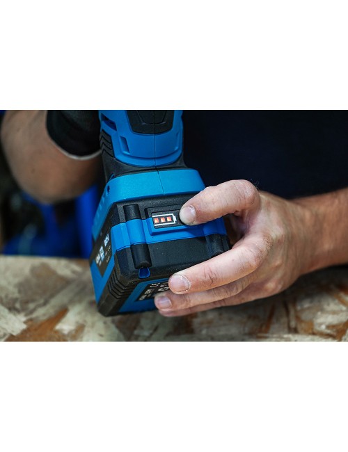 Kit amoladora 20 v con 1 bateria 4.0ah y cargador 08772. 28,9 x 27 cm. pro series battery