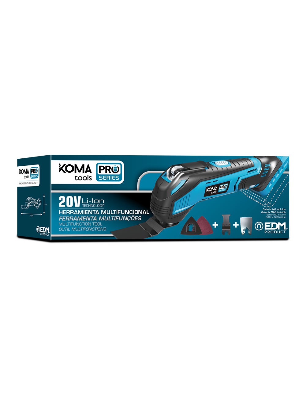 Multiherramienta 20 v (sin batería ni cargador) 31,3 x 11cm