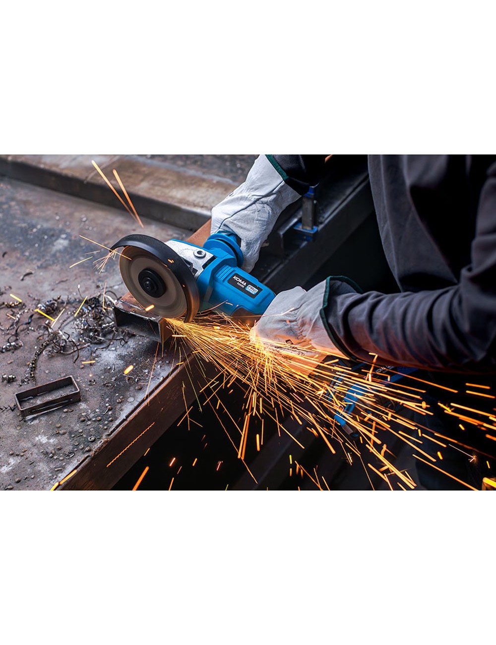 Amoladora brushless 20v (sin batería ni cargador) ø125 mm 37,5 x 12 cm