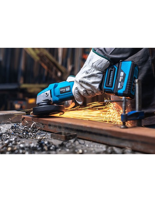 Amoladora brushless 20v (sin batería ni cargador) ø125 mm 37,5 x 12 cm