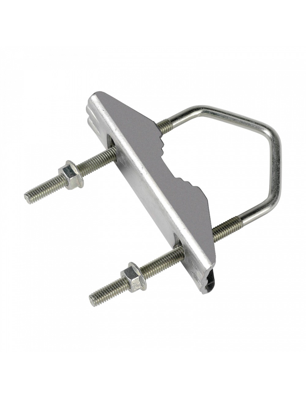 Mordaza para mastil ø25mm a 45mm zinc+rpr televes