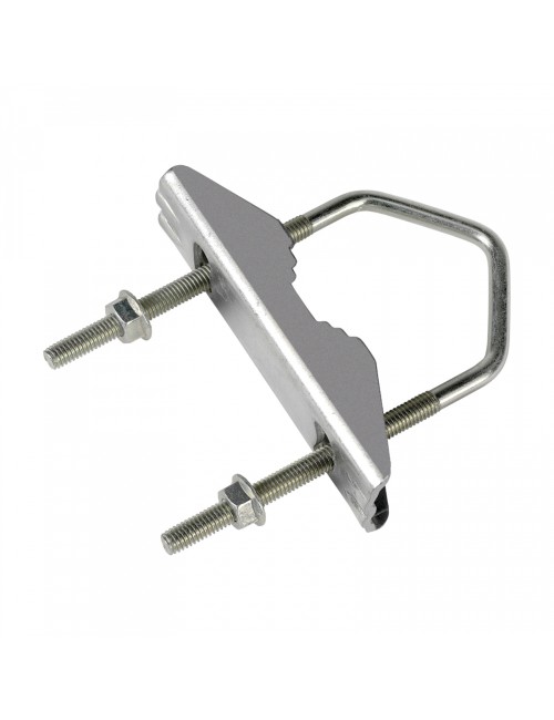 Mordaza para mastil ø25mm a 45mm zinc+rpr televes