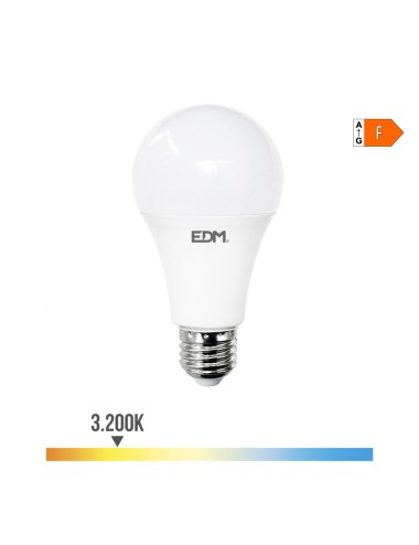 Bombilla standard led e27 24 w 2600 lm 3000 k luz calida ø7 x 13,6 cm