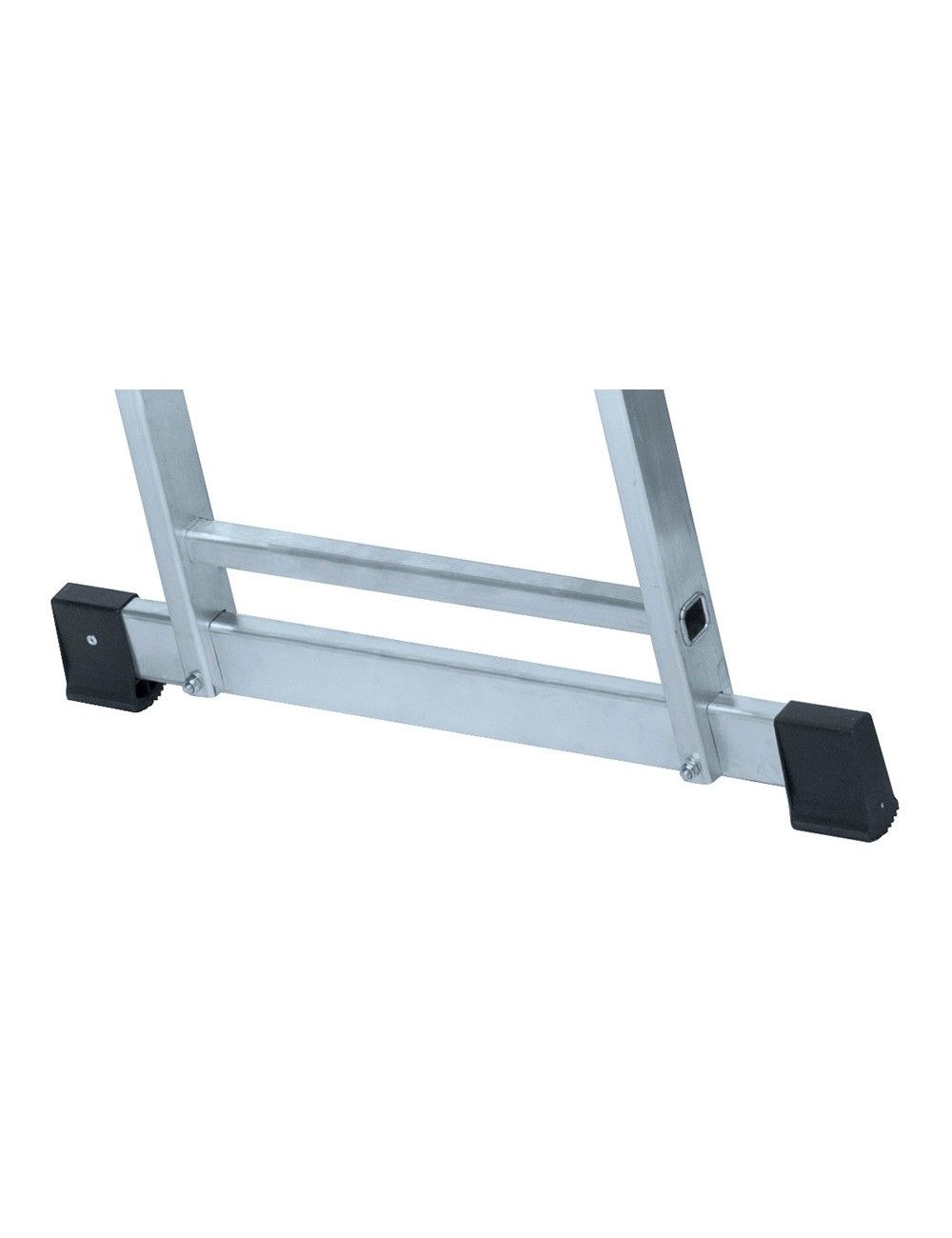 Escalera transformable de aluminio 3 x 9 peldaños