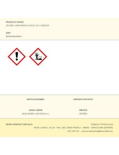 Tratamiento carcomas al agua incoloro 2,5 l