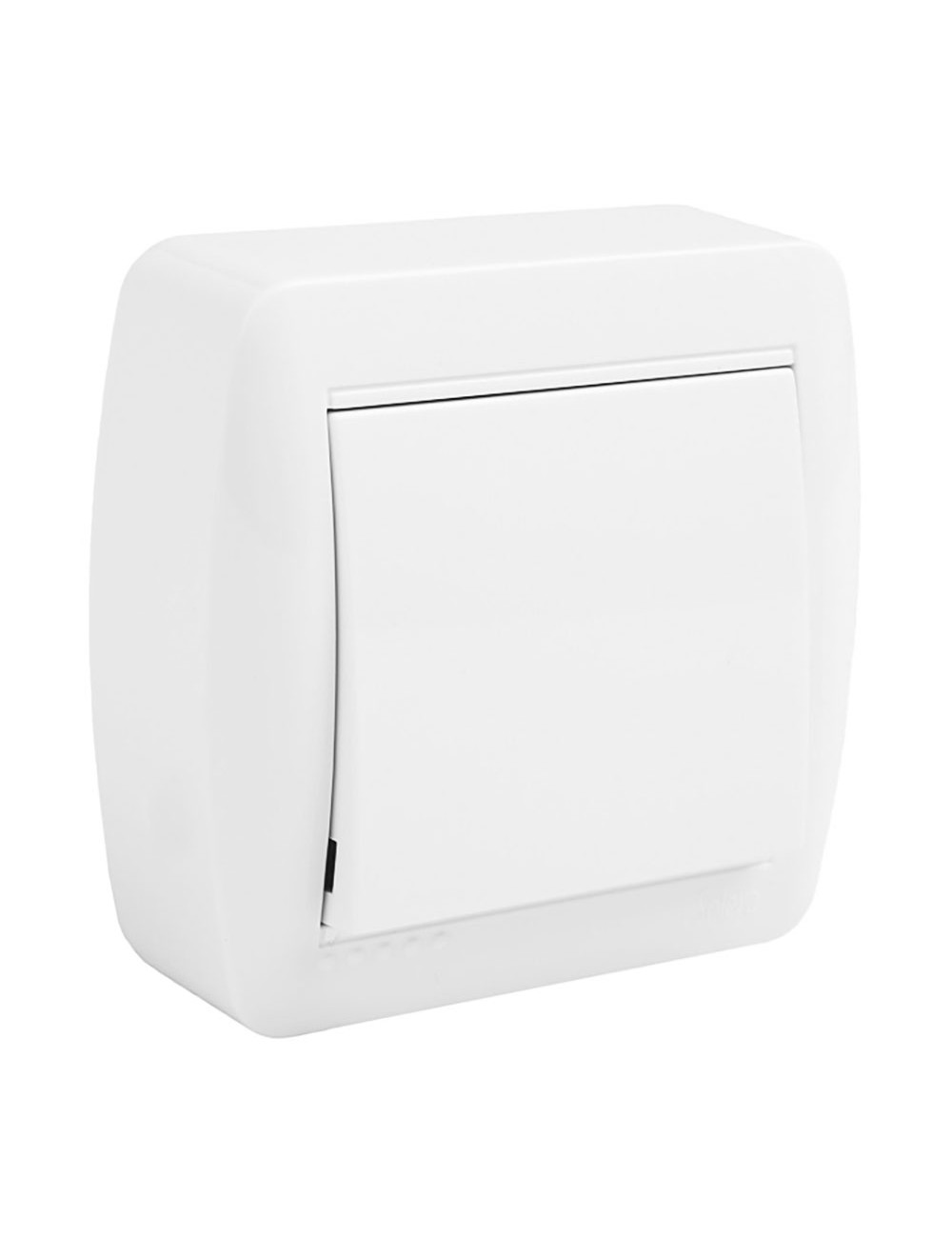 Conmutador de crucesuperficie mural 74 x 72 x 28 mm