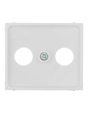 Tapa para toma de señal tv/r color blanco serie europa solera erp47tlv