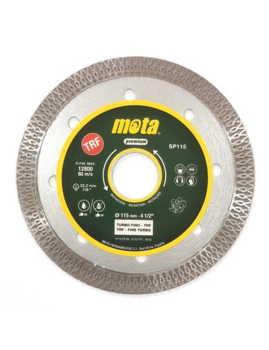 Disco diamantado turbo fino trf ø115 mm