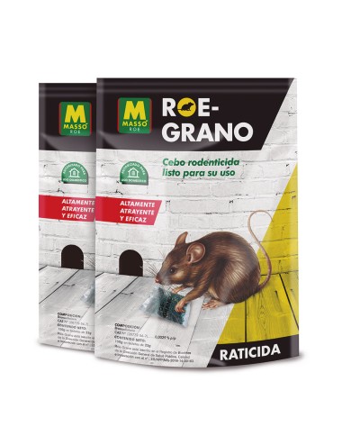 Raticida roe-grano 150 g + 150 g