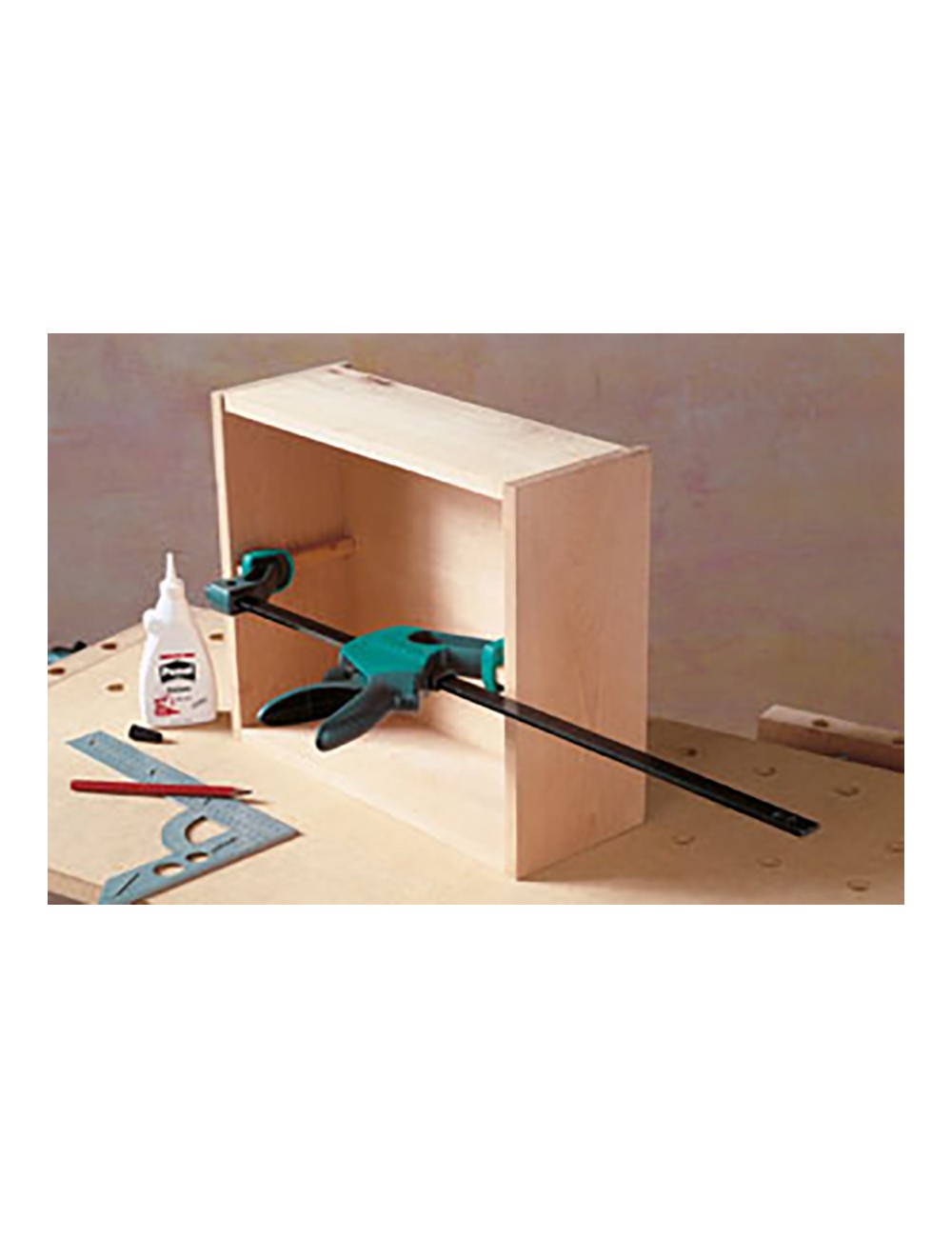 Sargento monomanual 1" ehz easy 75-500 largo 75 mm