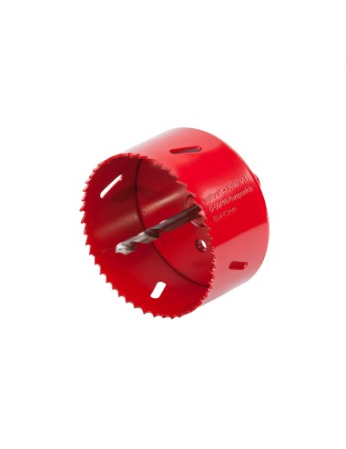 Sierra de corona bimetal completo con adaptador y broca piloto ø83 mm