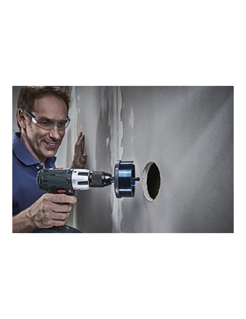 Sierra de corona con broca central de 8 mm con 5 laminas