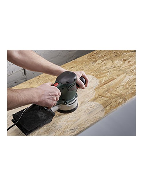 Hojas de lijar adhesivas de corindón perforadas, ø125 mm, grano 120, pack 5 uds