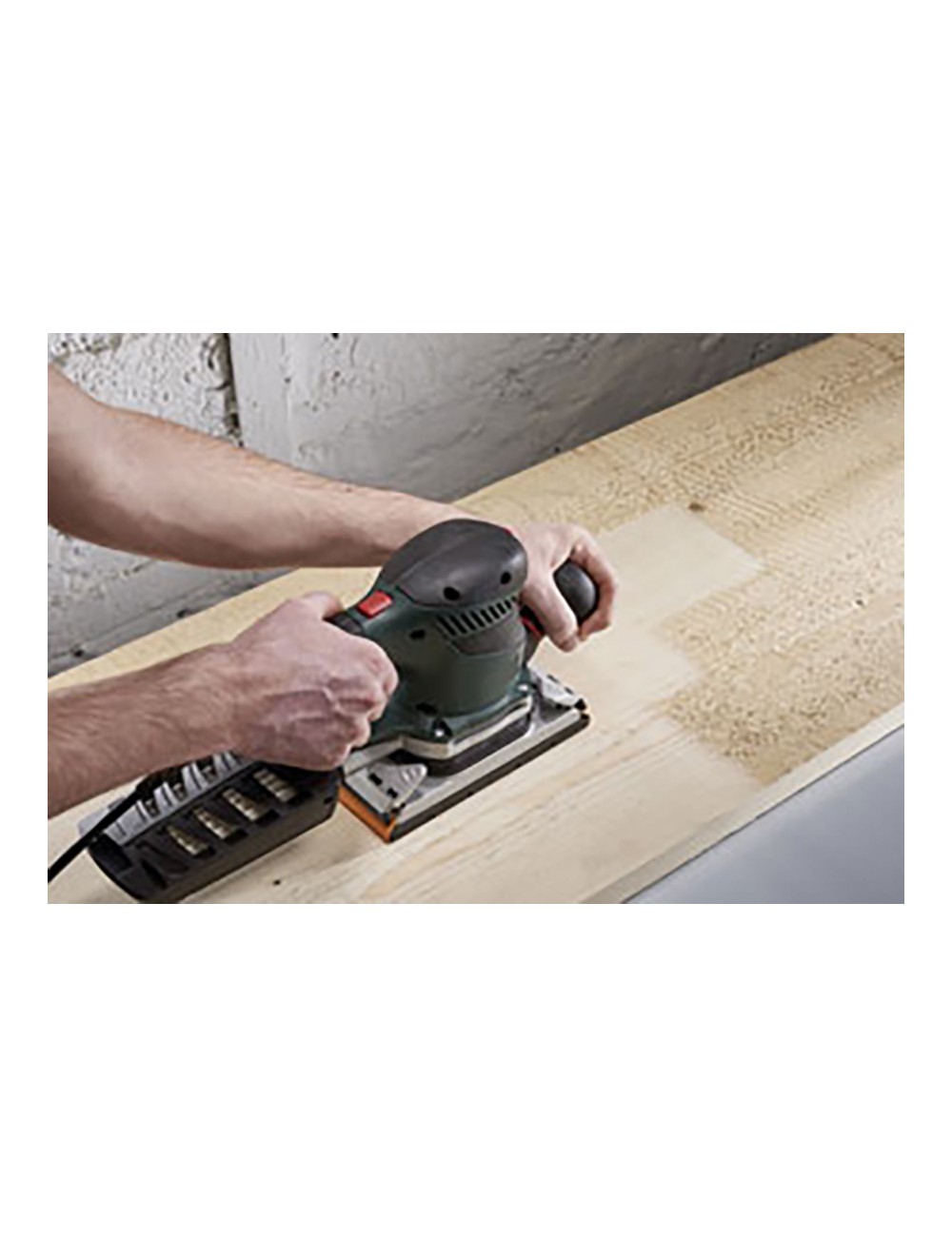 Hojas de lijar de corindón perforadas, 93 x 230 mm, grano 40, pack 5 uds