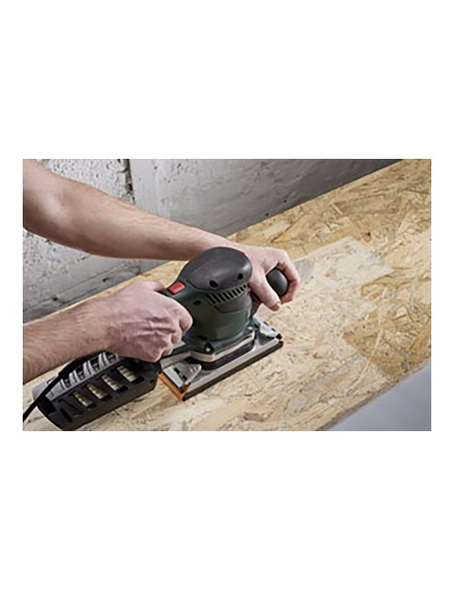 Hojas de lijar de corindón perforadas oval, 93 x 230 mm, grano 120, pack 5 uds