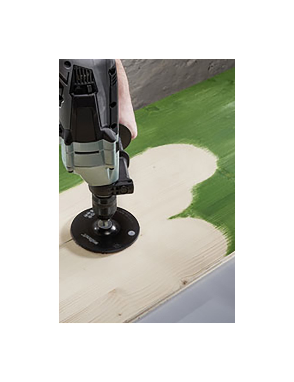 Discos de papel abrasivo de corindón ø125 mm, grano 120, pack 10 uds