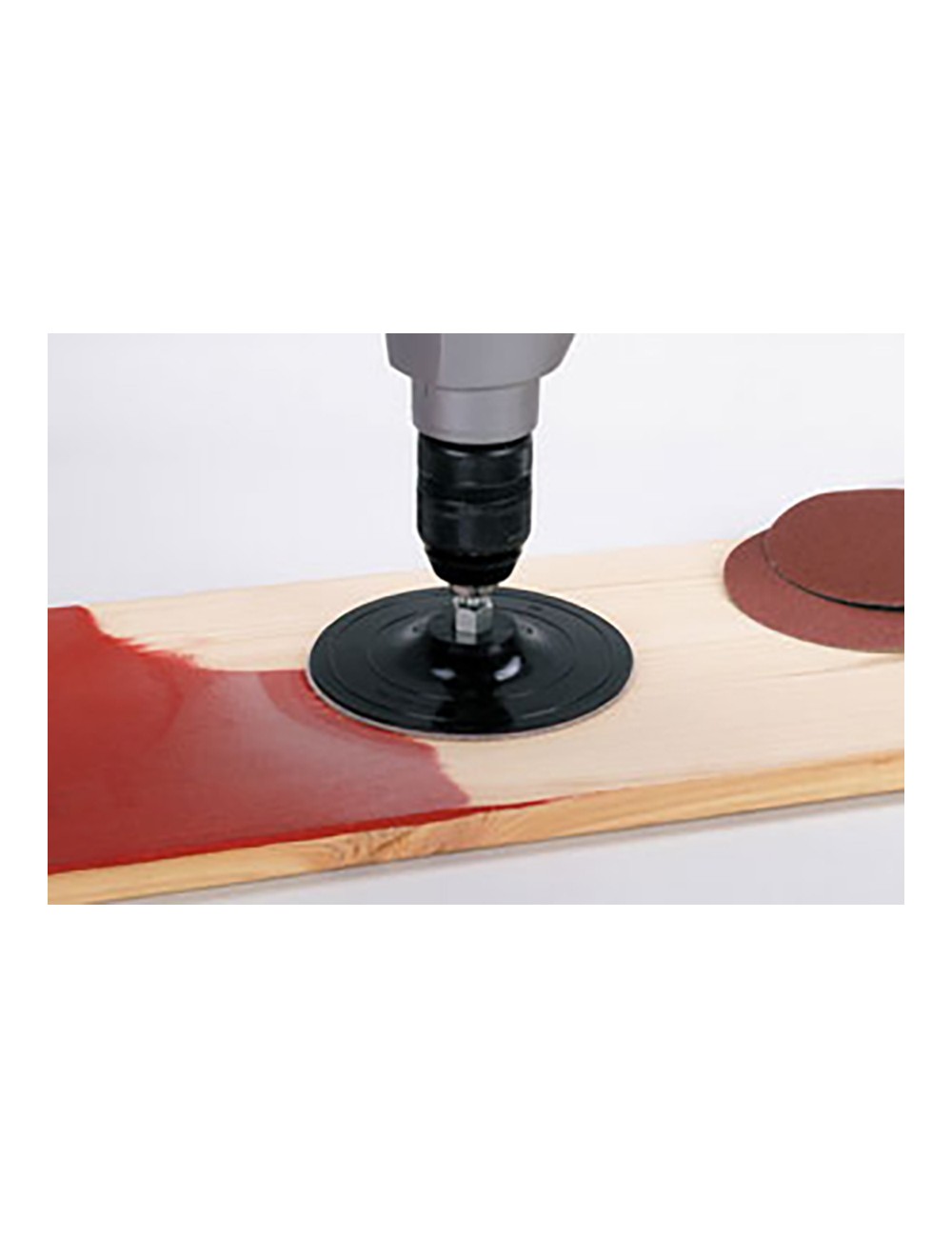 Plato para taladro, fixoflex, vástago redondo 8mm ø125mm 2223000 wolfcraft