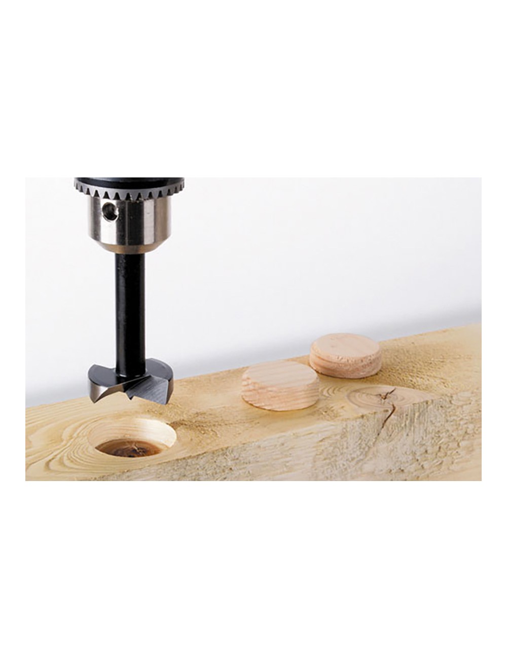 Fresa de embutir cilíndrica, ø26,00 mm x longitud total 53 mm