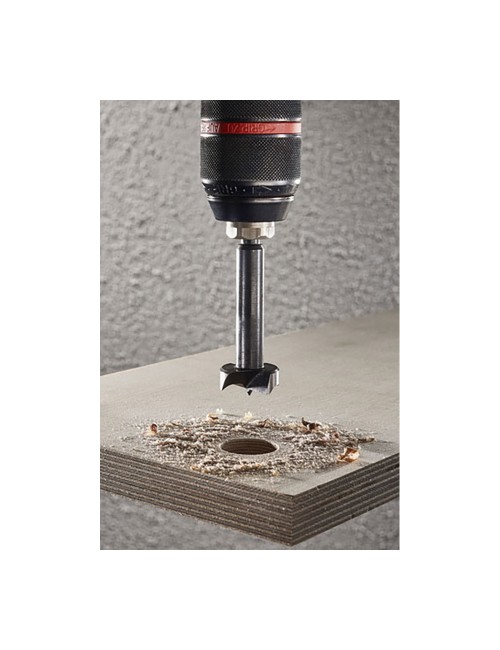 Fresa de embutir cilíndrica, ø35,00 mm x longitud total 53 mm