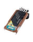 Brocas espiral para madera, juego de 6 piezas