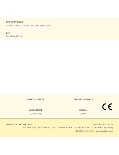 Gafas de proteccion lighting incoloro