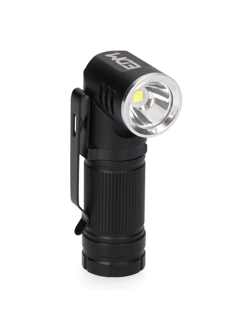 Mini linterna led nano vortex, direccionable, aluminio, recargable, 8w 450 lm