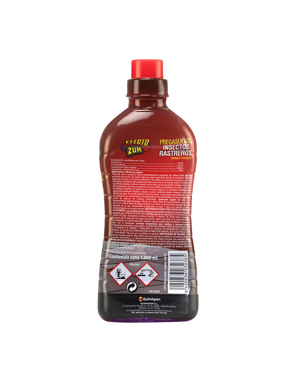 Zum insecticida fregasuelos 1 l