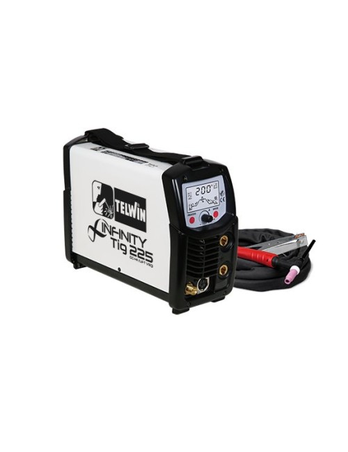 SOLDADORA INFINITY  TIG 225 DC-HF/LIFT VRD 230V