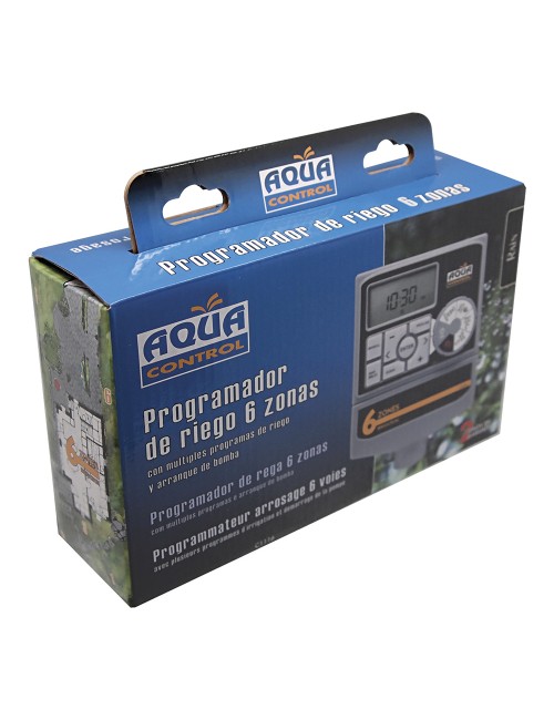 Programador para 6 zonas access 6 aqua control