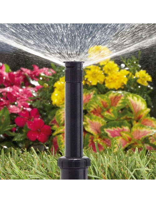 Difusor con tobera (emergente) 10cm 360° alcance de 4 a 4,5m aqua basic