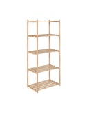 Estanteria alistonada natura 5 baldas 171 x 65 x 40 cm